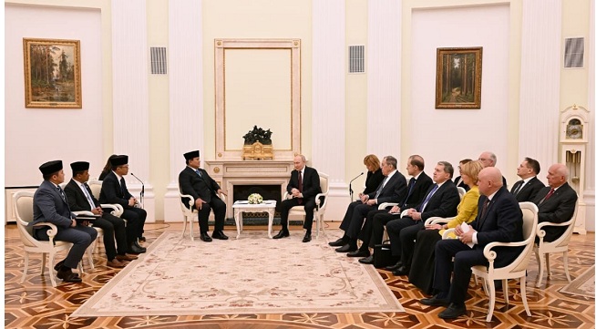 Presiden Prabowo dan Presiden Putin Perkuat Arah Baru Kemitraan Strategis Indonesiaâ€“Rusia Di Tengah Ketidakpastian Global